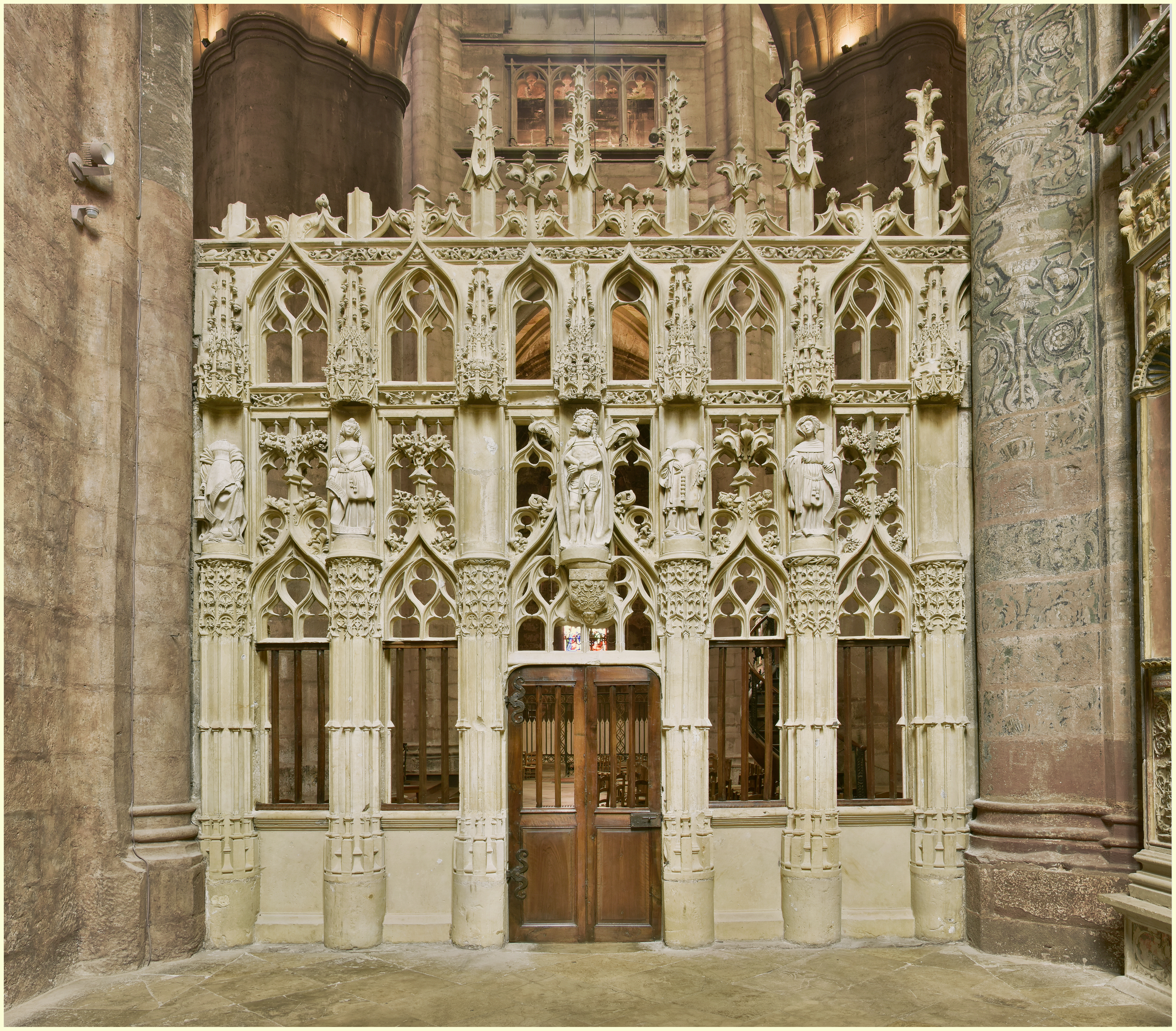 clôture de choeur, clôture de chapelle