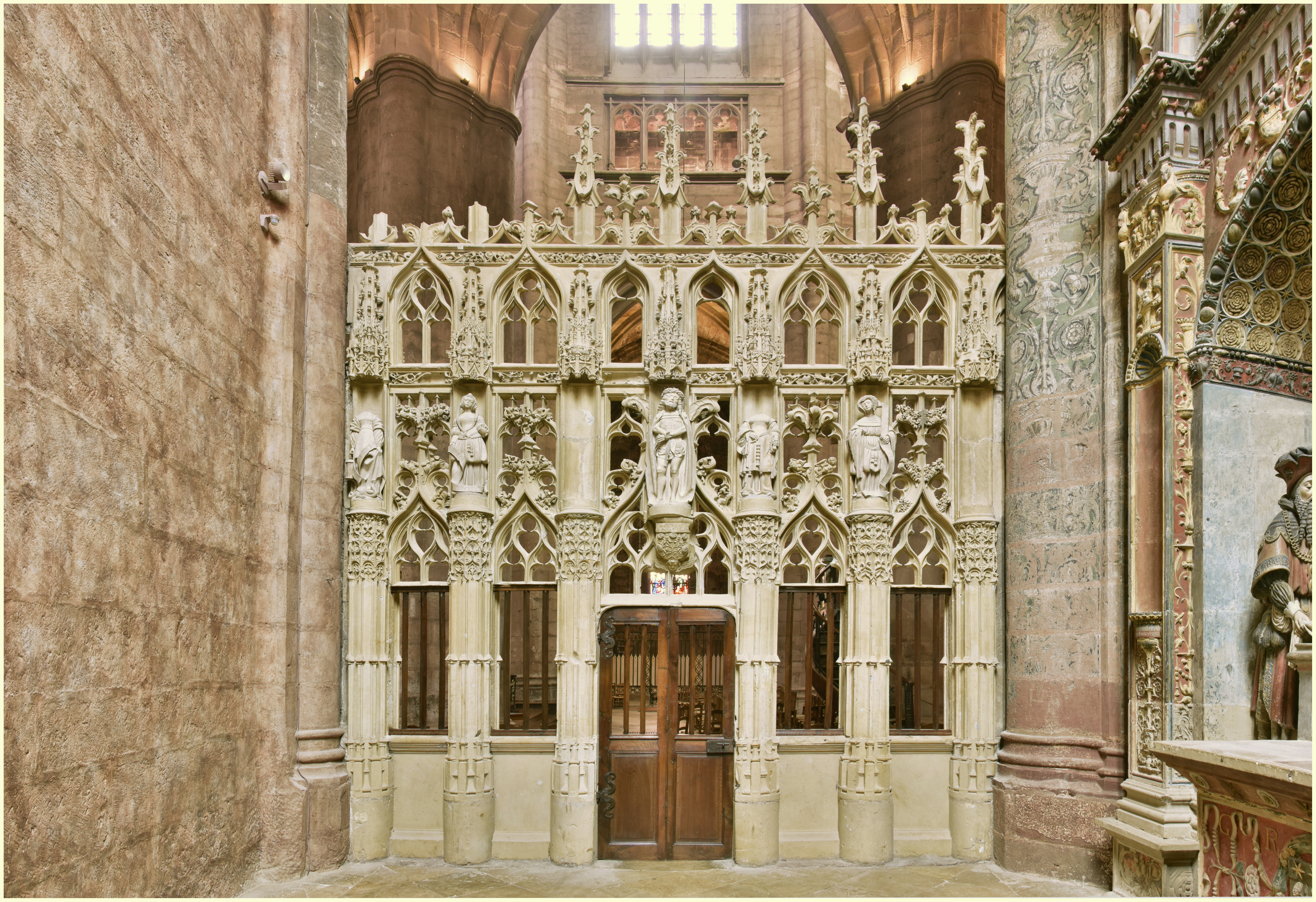 clôture de choeur, clôture de chapelle