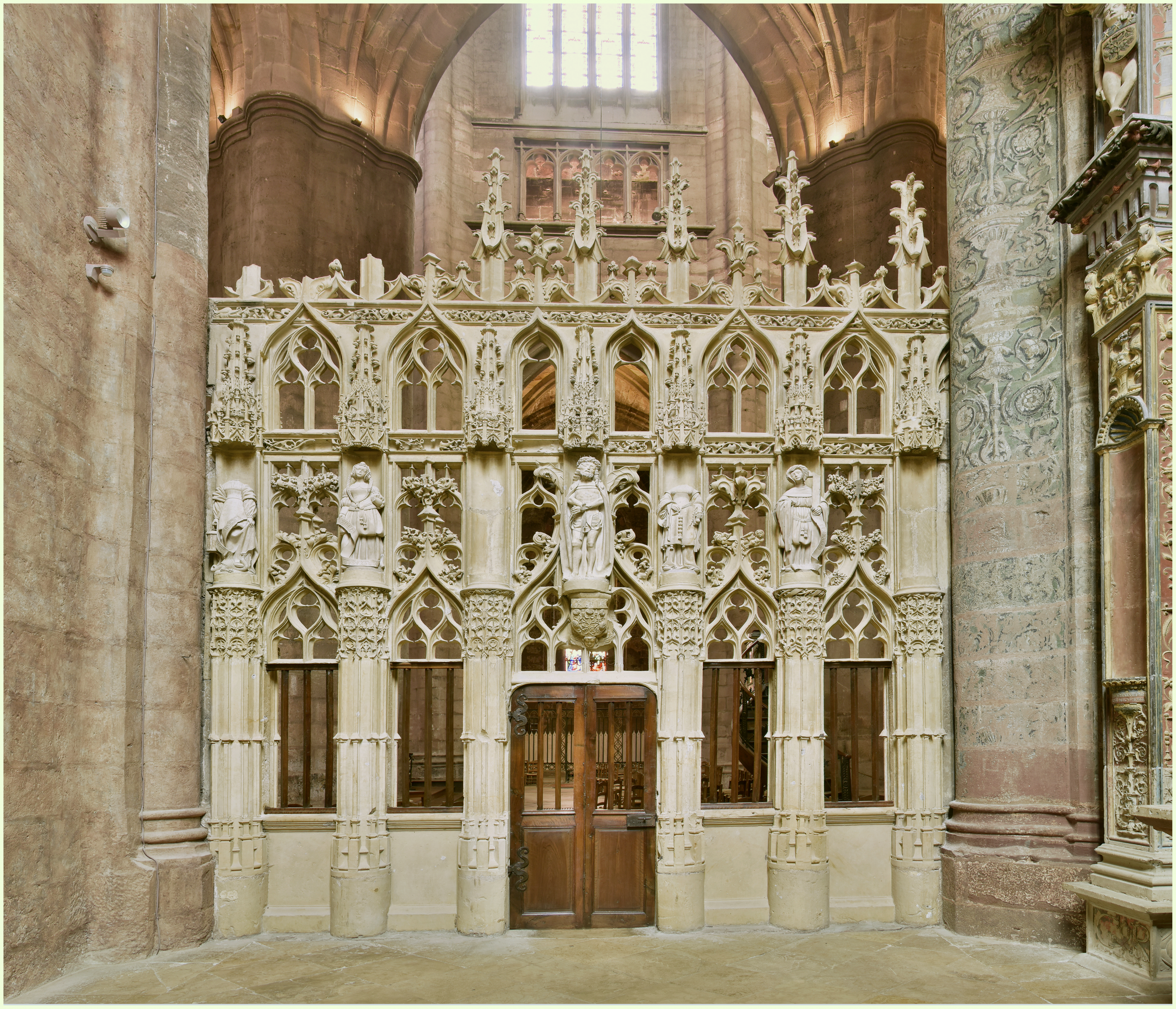 clôture de choeur, clôture de chapelle