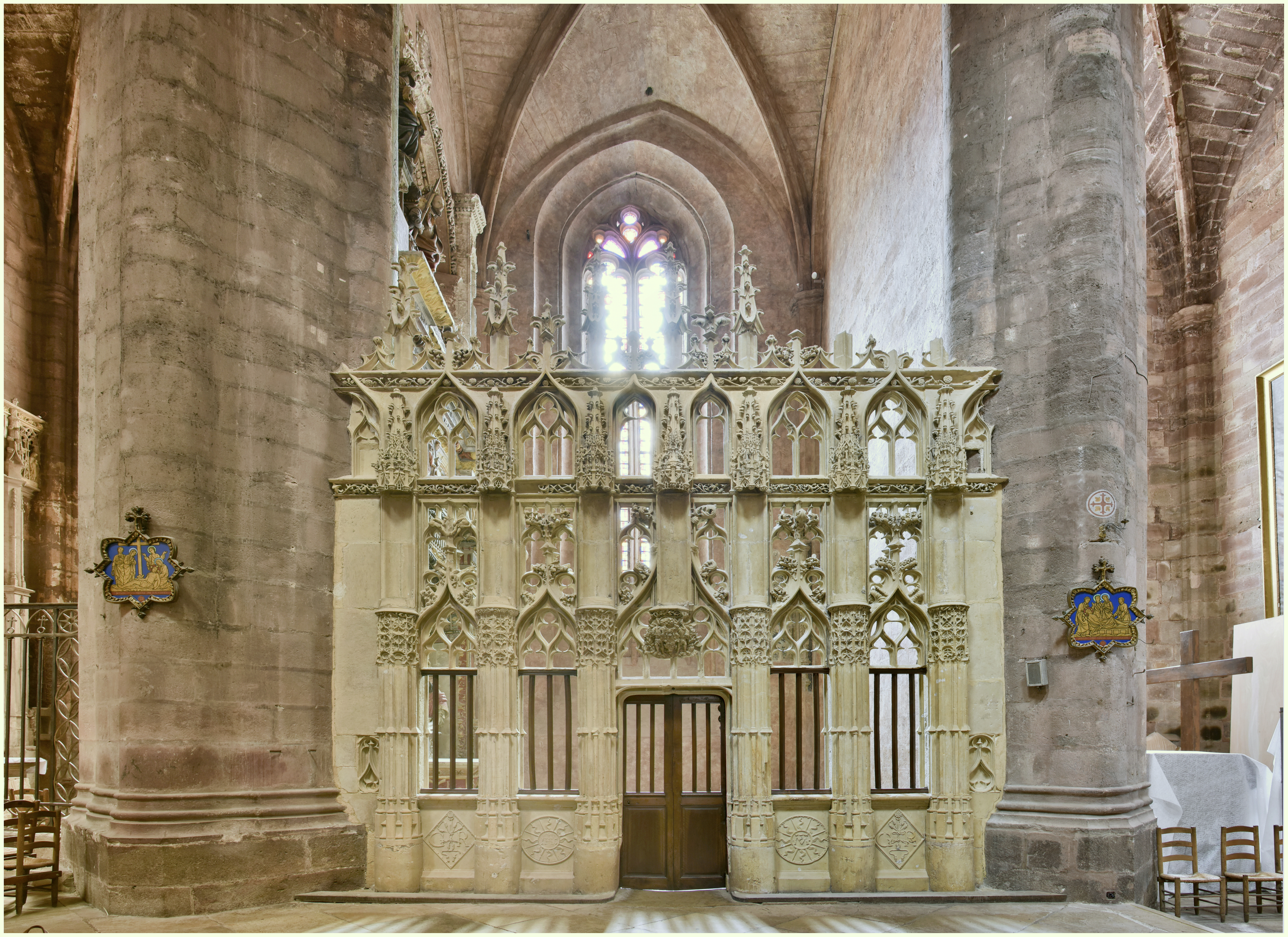 clôture de choeur, clôture de chapelle