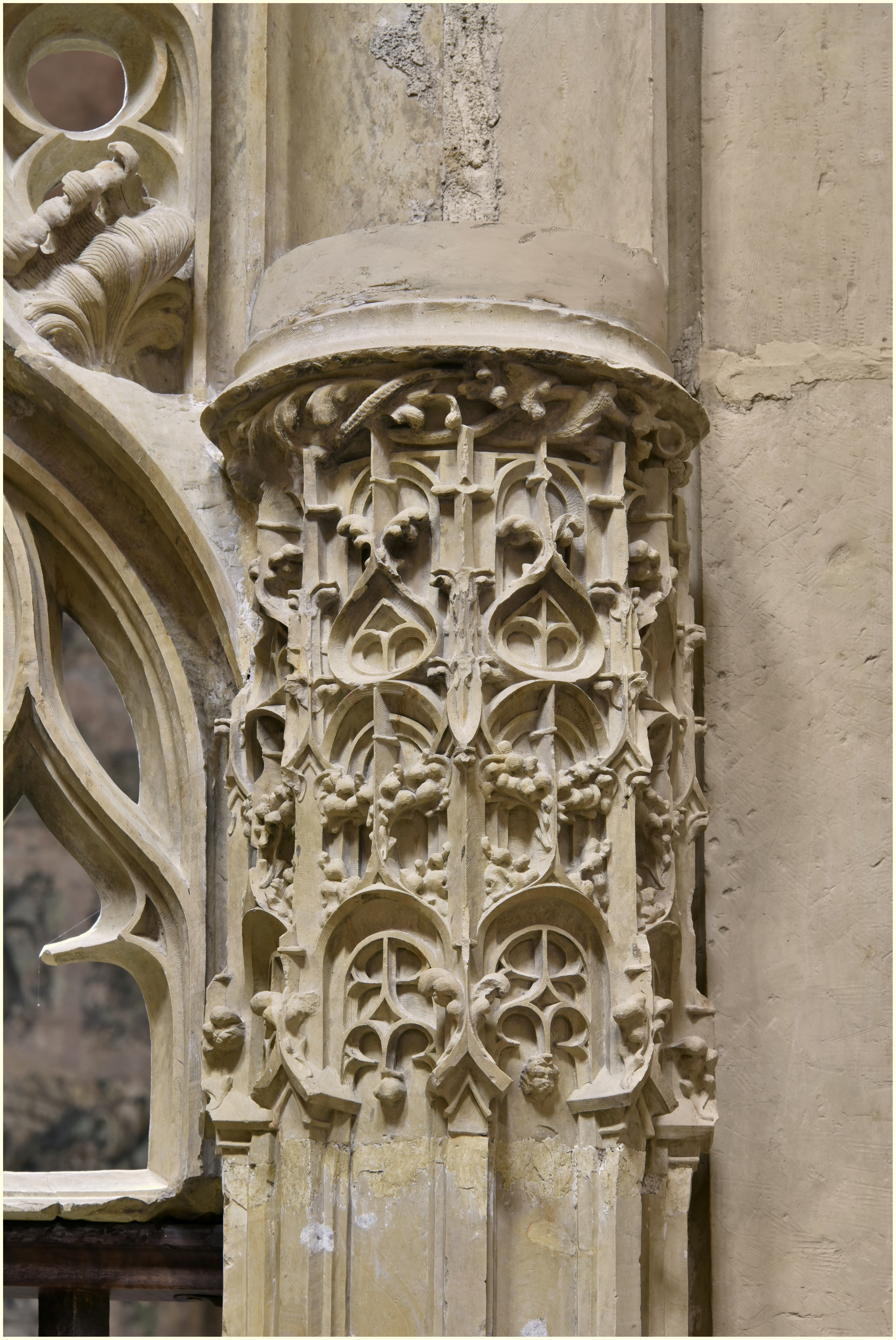 clôture de choeur, clôture de chapelle