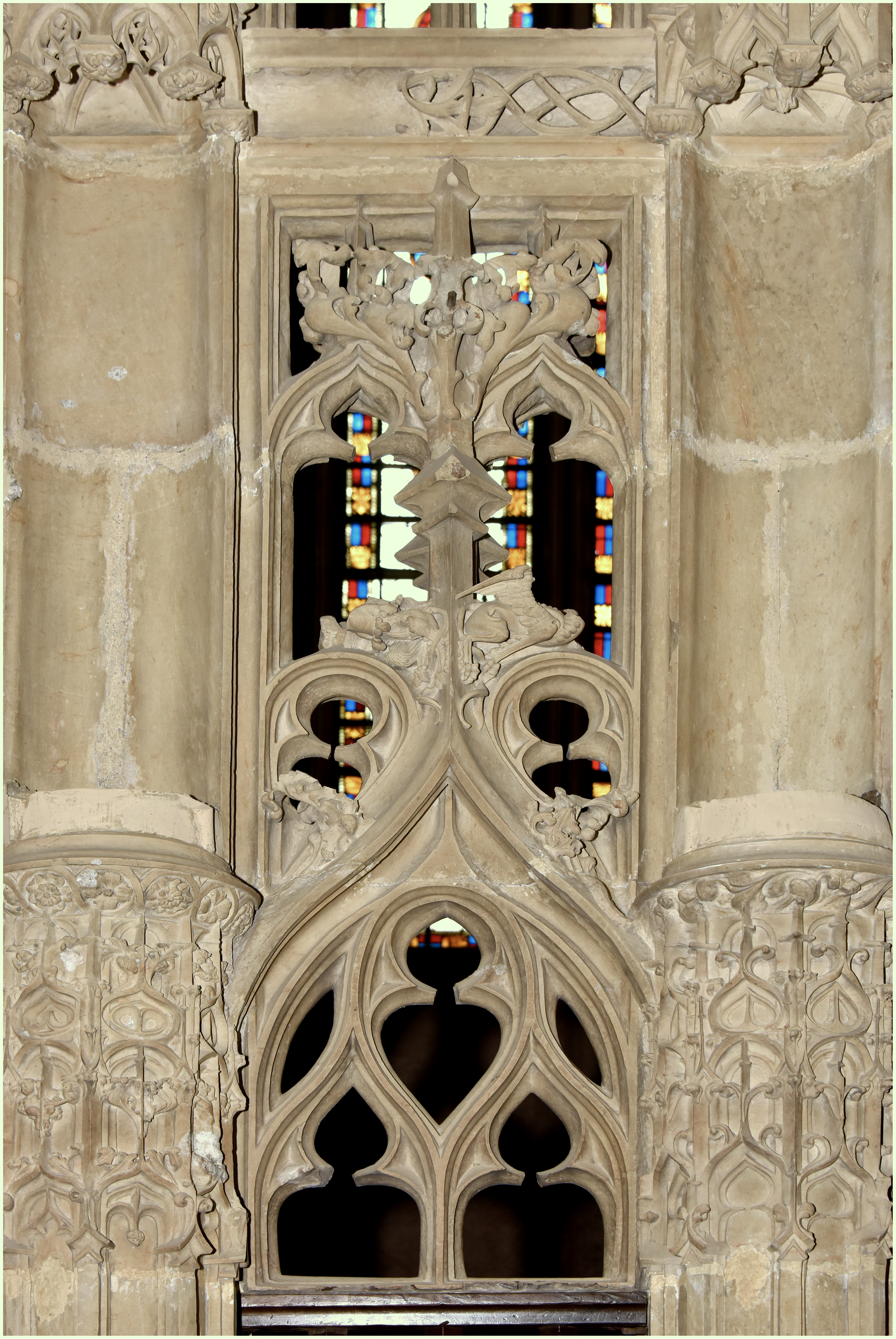 clôture de choeur, clôture de chapelle