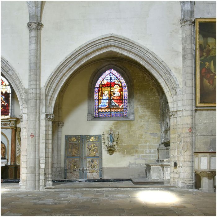 Eglise Notre-Dame : Chapelle latérale nord, vue générale - © Ministère de la Culture (France), Direction Régionale des Affaires Culturelles d’Occitanie – Tous droits réservés