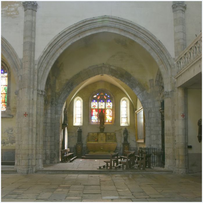 1ere travée sud. Chapelle du sacré-cœur