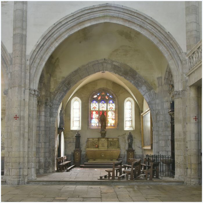 1ere travée sud. chapelle du sacré-cœur