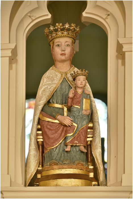 Statuette : Vierge à l'enfant