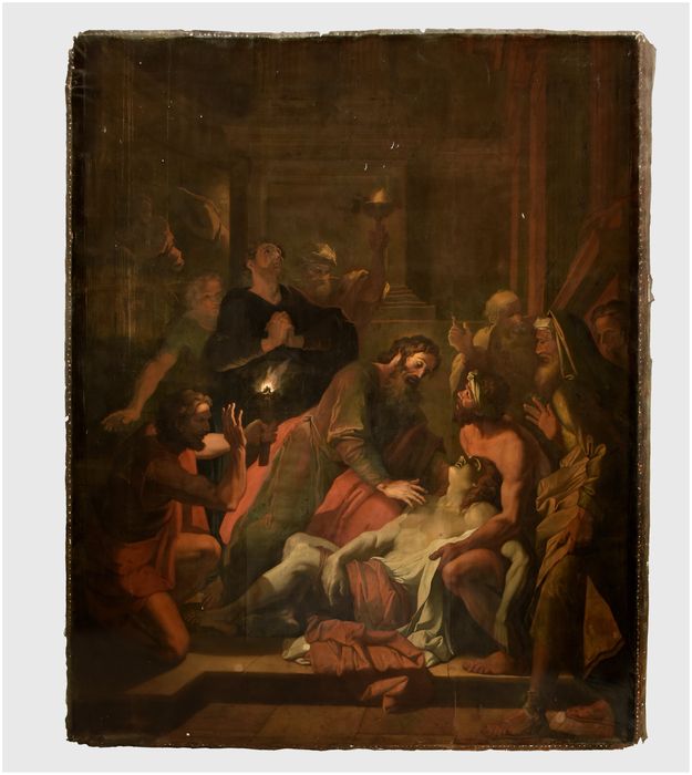 tableau : Saint Paul réssuscitant Eutyque, vue générale