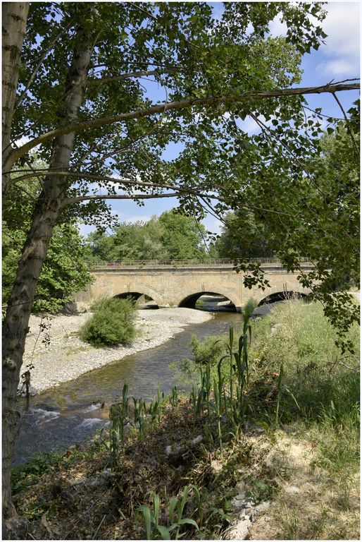 Pont aqueduc sur l'Orbiel.