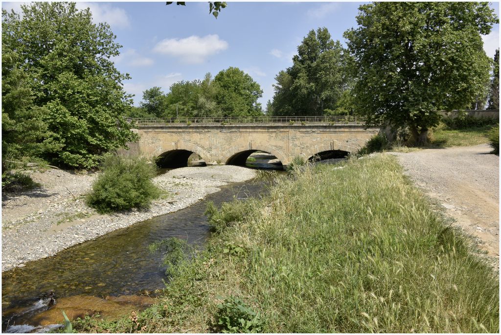 Pont aqueduc sur l'Orbiel.