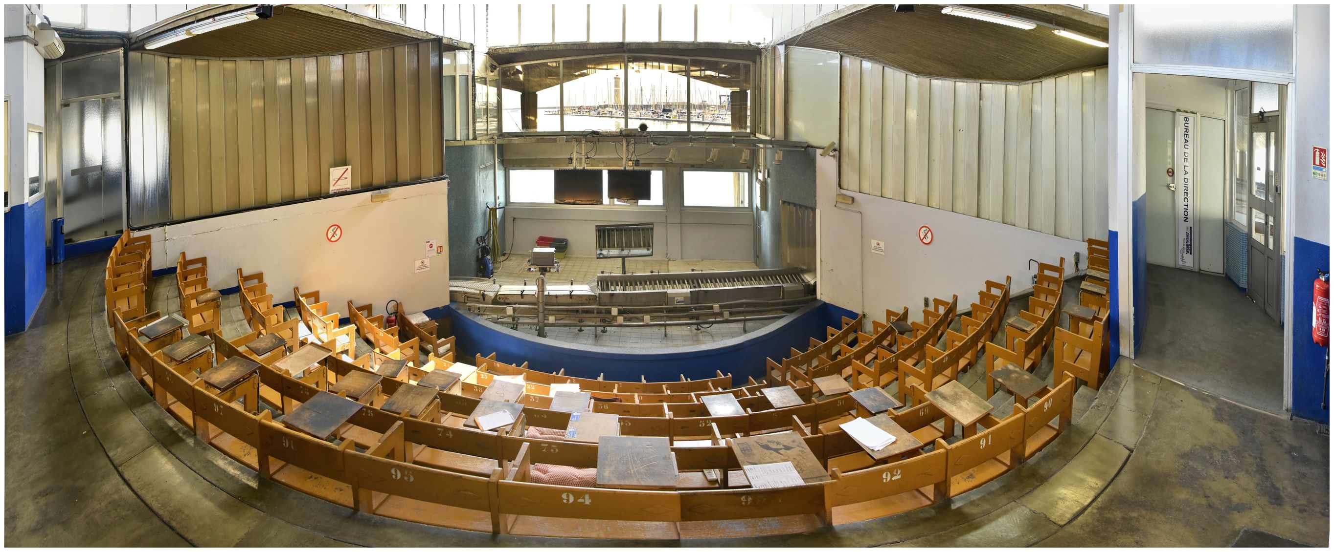 Salle de la criée.