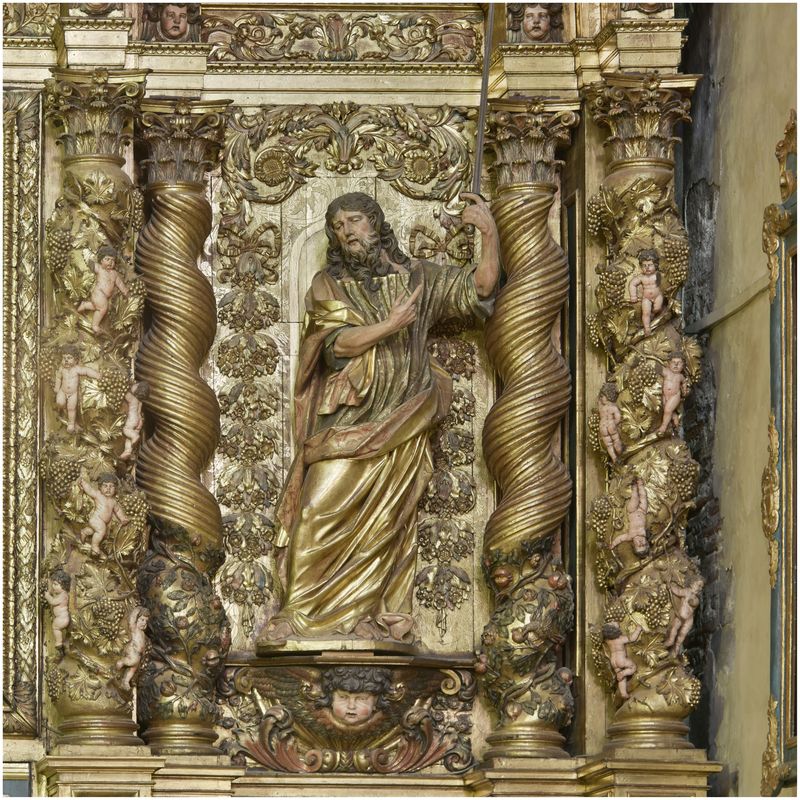 Retable de sainte Eulalie et de sainte Julie. Saint Paul.