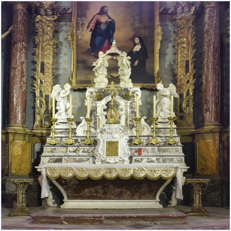 Transept sud. Chapelle du Saint-Sacrement.