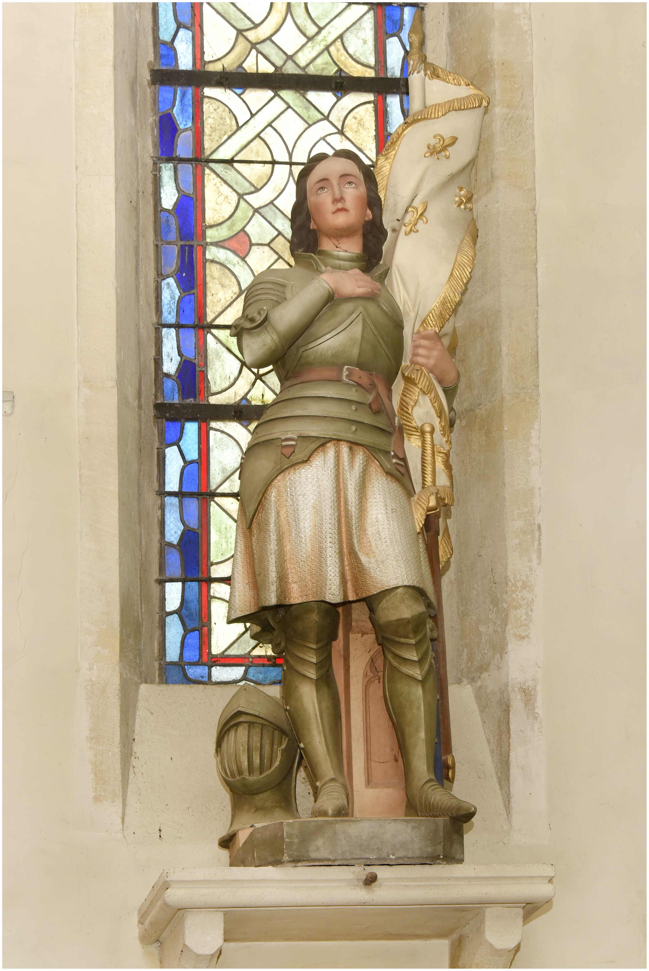 Statue de Jeanne d'Arc.