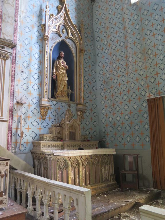 4e chapelle nord. Sacré Coeur.