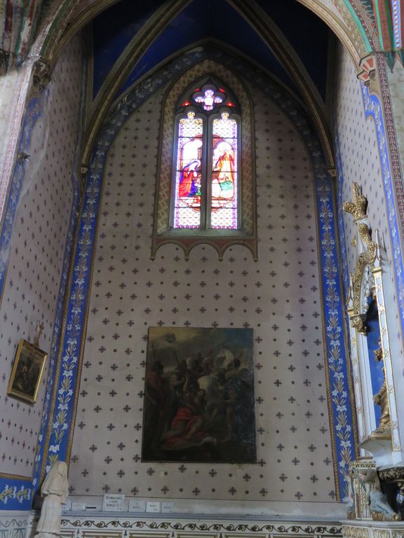 2e chapelle sud. Tableau : Conversion de saint Pau.