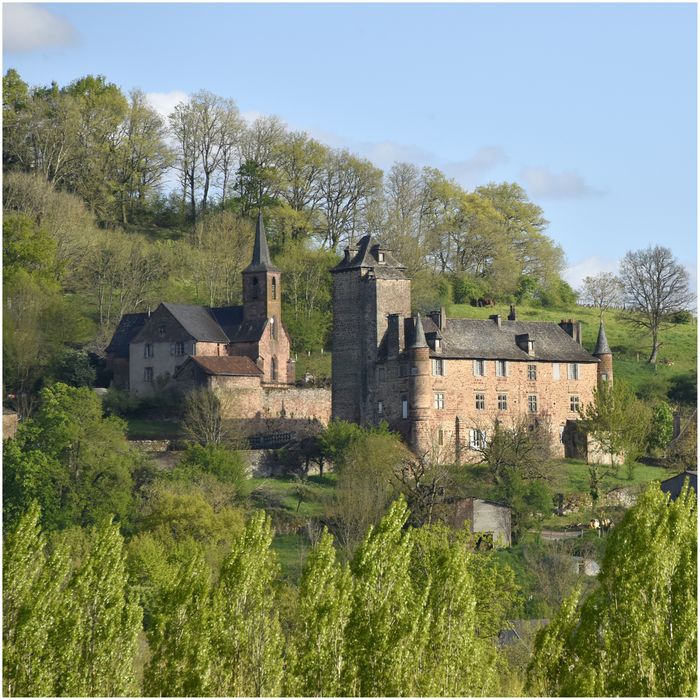 vue d'ensemble de combret prise depuis l'ouest