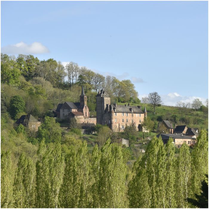 vue d'ensemble de combret prise depuis l'ouest