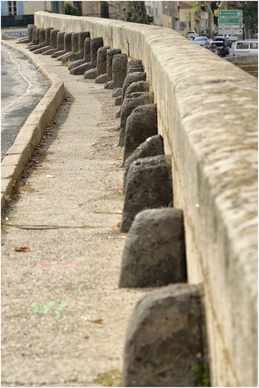 Parapet du pont.