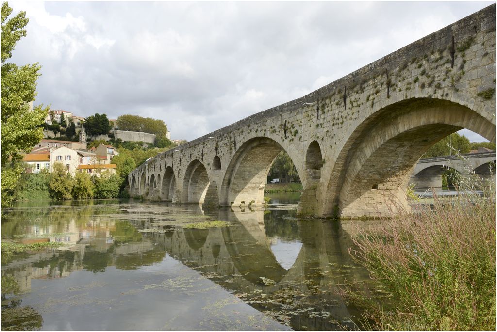 Les arches du lit majeur, côté amont.