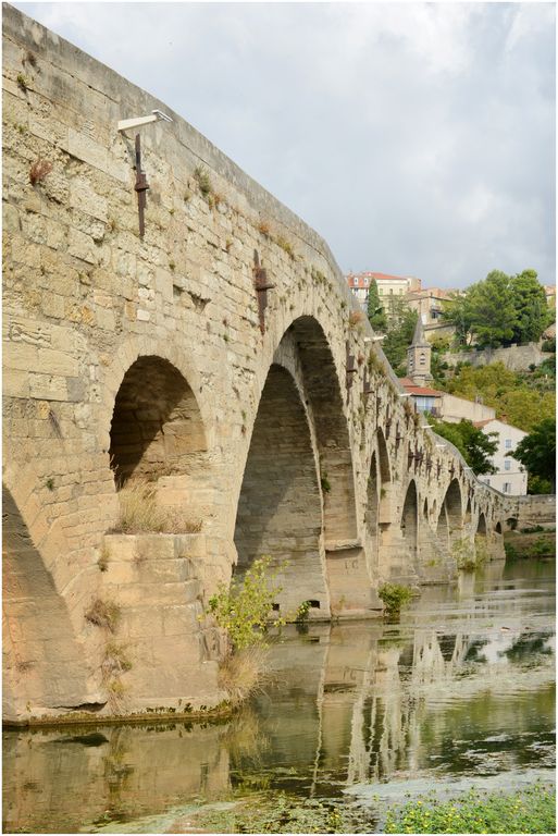 Les arches du lit majeur, côté aval.