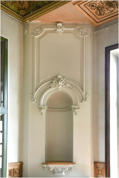 foyer, détail d’une niche