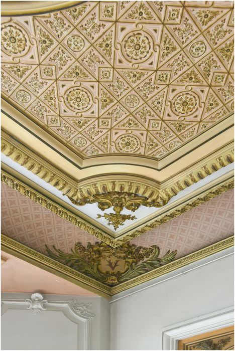 foyer, détail du plafond