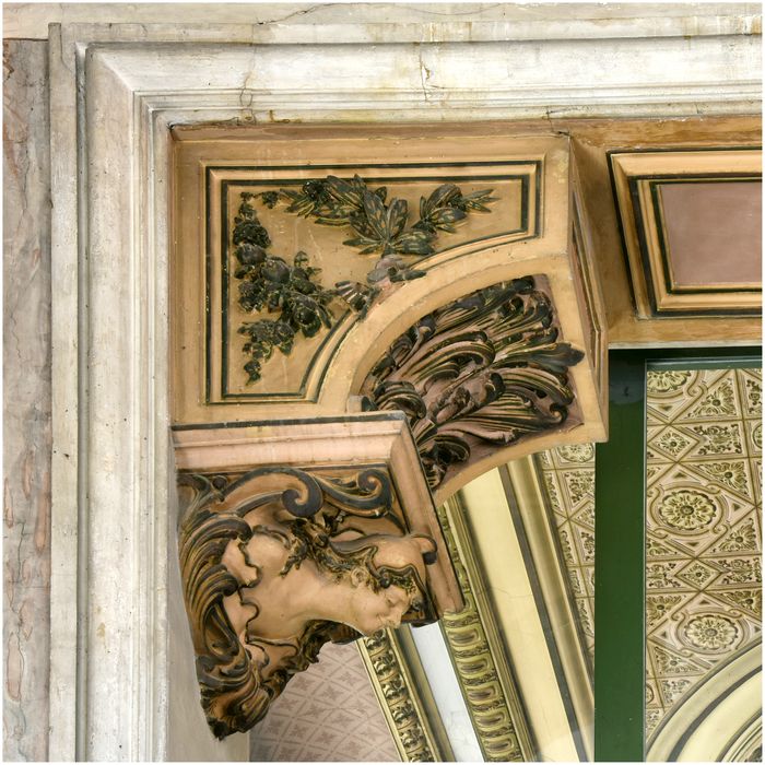 balcon du foyer, détail d’une console