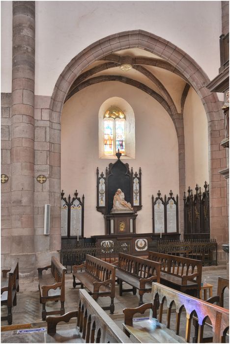 1ere  chapelle sud. Monument aux morts de la guerre de 1914-1918