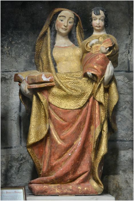 statue dite Notre-Dame-des-Champs : Vierge à l'Enfant - © Ministère de la Culture (France), Direction Régionale des Affaires Culturelles d'Occitanie, tous droits réservés