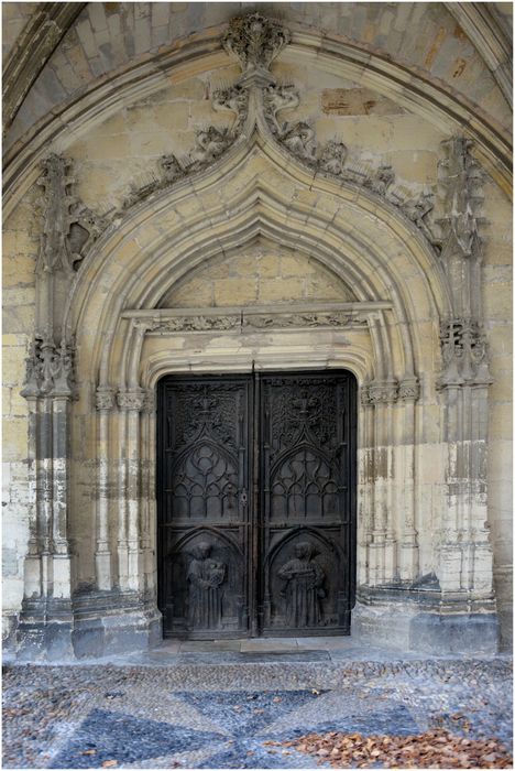 chapelle, portail d’accès ouest