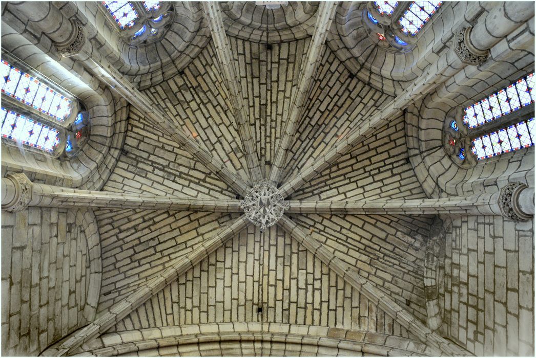 chapelle, voûte du choeur