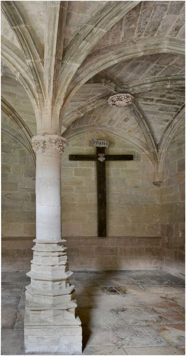 petit cloître, vue partielle