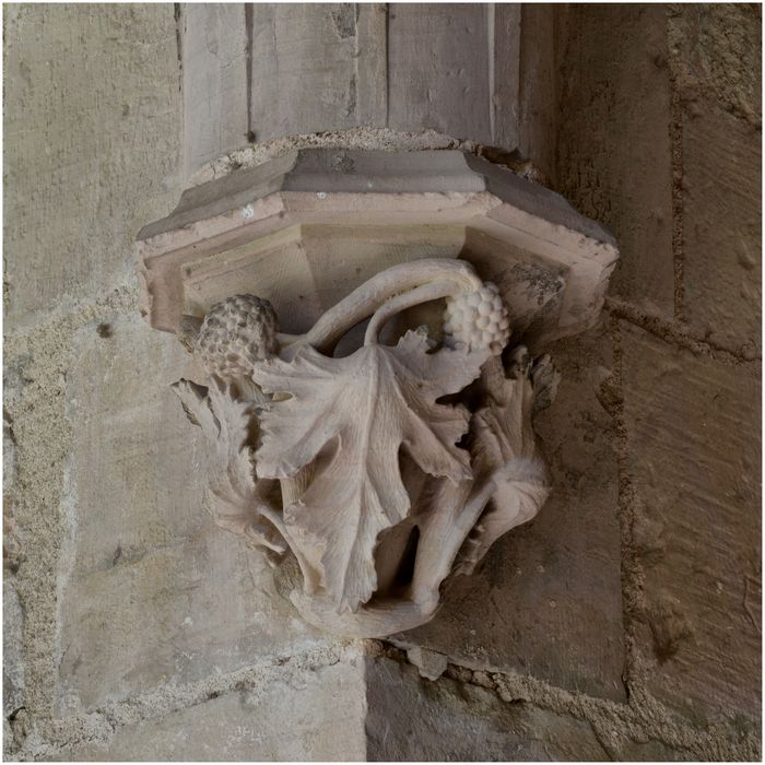 petit cloître, détail d’un culot