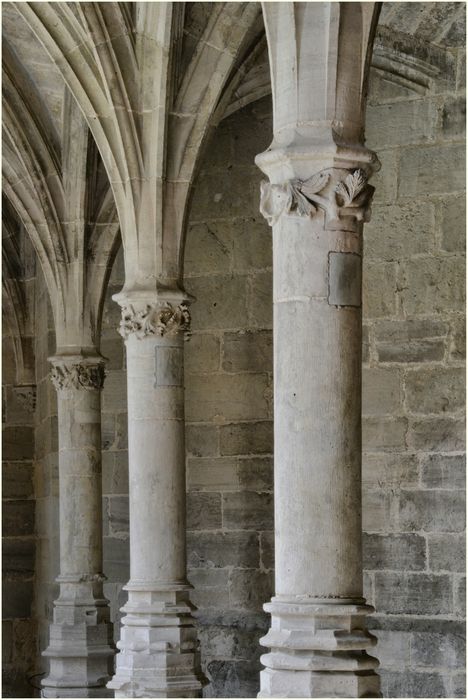 petit cloître, vue partielle