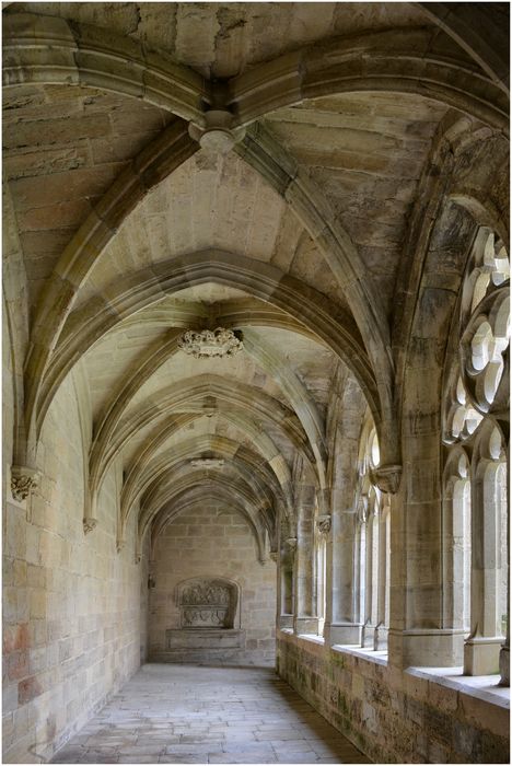 petit cloître, détail d’une galerie