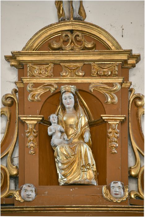 statue (statuette) : Vierge à l'Enfant