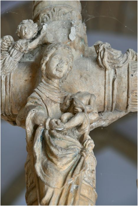 croix de chemin, détail