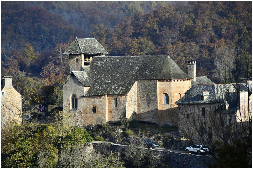 vue générale de l’église depuis le Sud-Ouest