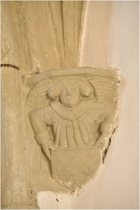 1ère chapelle sud, détail d’un culot sculpté