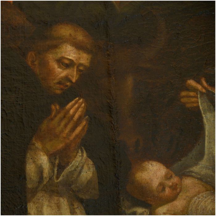 tableau : Nativité (la), détail