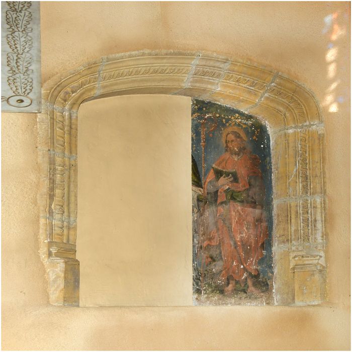 3e chapelle sud, peinture monumentale