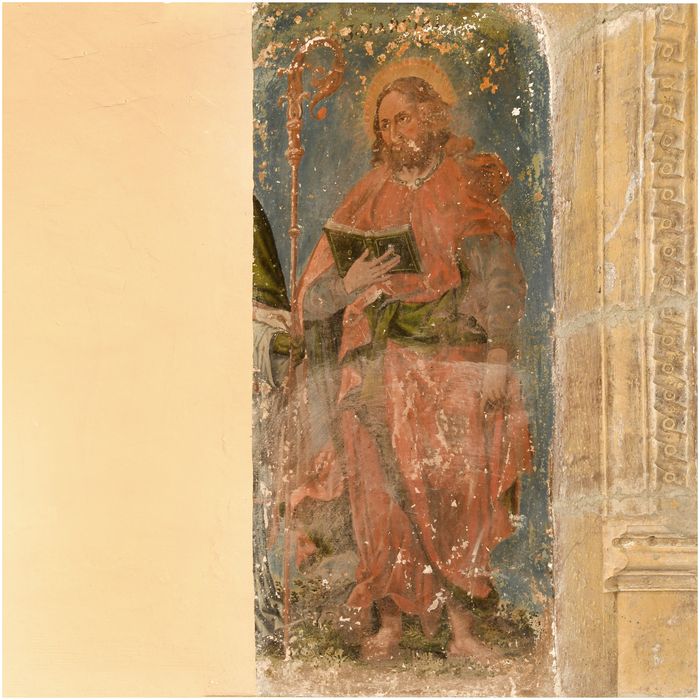 3e chapelle sud, peinture monumentale