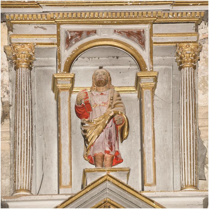 retable du maître-autel, statue : Christ