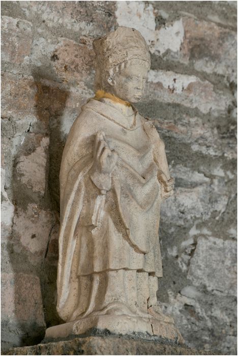 statue : Saint Clair, face