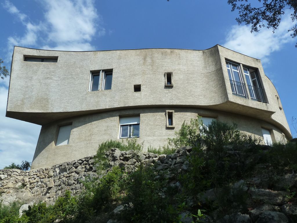 Bâtiment de l’hôtellerie. Façade ouest.