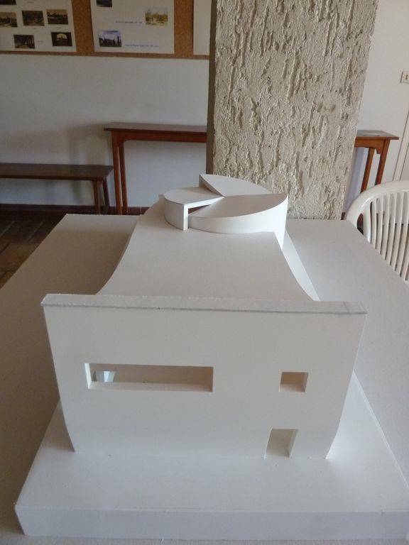 Maquette de la chapelle du couvent.