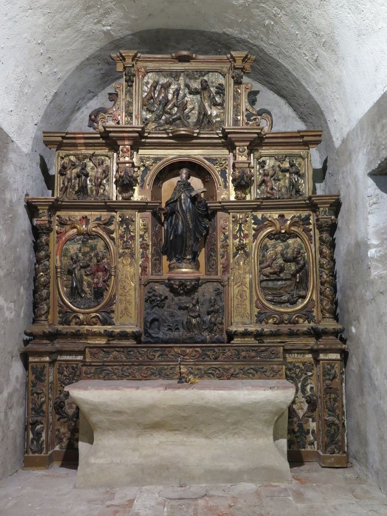 Retable de Saint-Antoine. Vue d’ensemble. - © Ministère de la Culture (France), DRAC Occitanie, CRMH