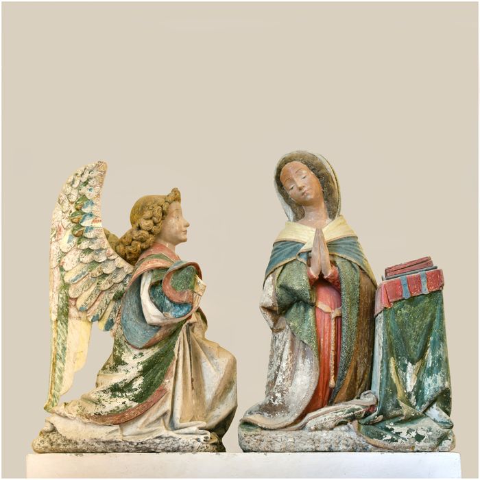 retable : Annonciation (l') - © Ministère de la Culture (France), Direction Régionale des Affaires Culturelles d'Occitanie, tous droits réservés