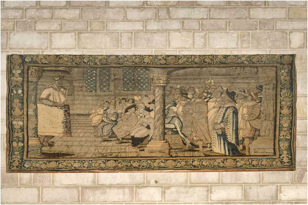 pièce murale : Scène de la vie de saint Amans