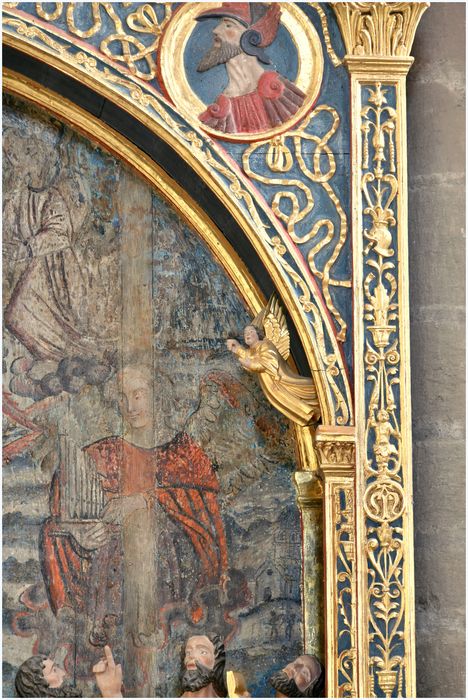 retable, détail